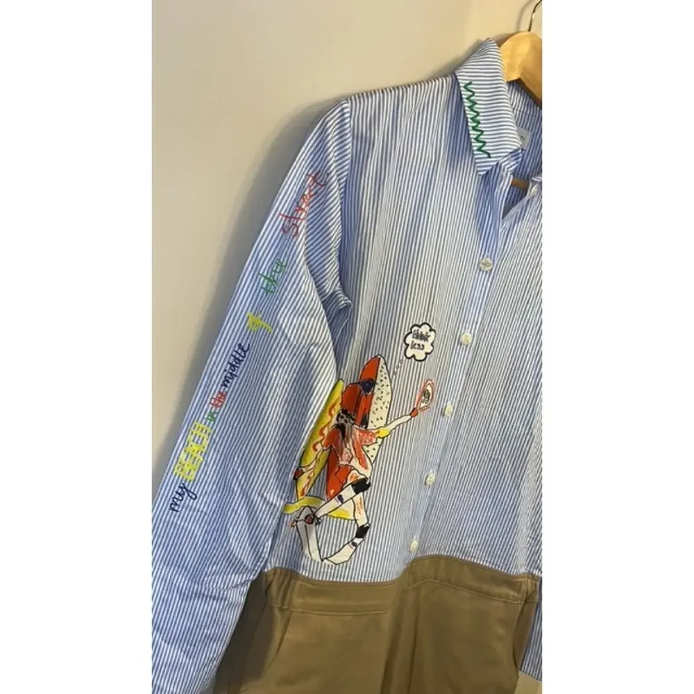 MIRA MIKATI NWOT Venice Beach Jumpsuit One piece Luxury Designer Retail $622 - Picture 9 of 10